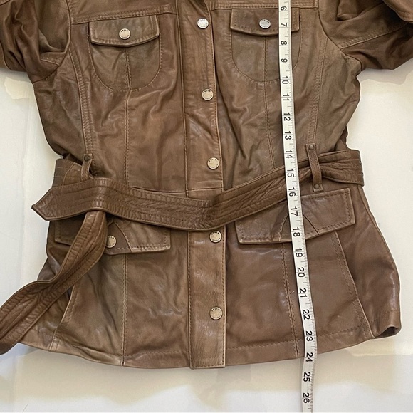 Pelle Studio Brown Leather Jacket - Picture 15 of 16